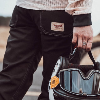 Wildust Sisters Cargo Overland Trousers in Black