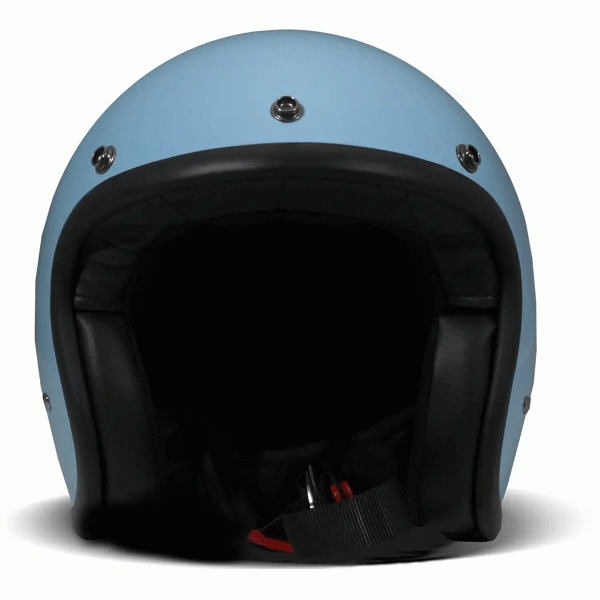 DMD Jet Retro Light Blue Open face Helmet | Veloce Club