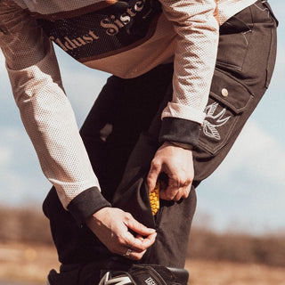 Wildust Sisters Cargo Overland Trousers in Black