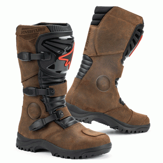 Stylmartin Overlander Waterproof Boot in Brown | Veloce Club