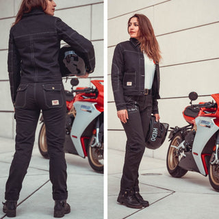 Wildust Sisters Cargo Overland Trousers in Black