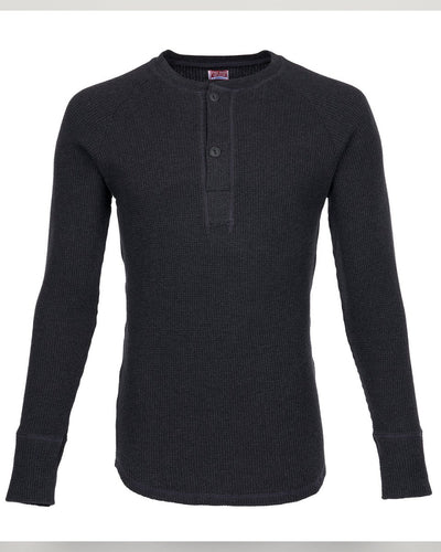 Pike Brothers 1936 Waffle Shirt Iron Grey | Veloce Club