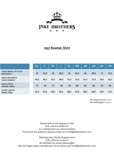 1937 Roamer Shirt blue beige check flannel