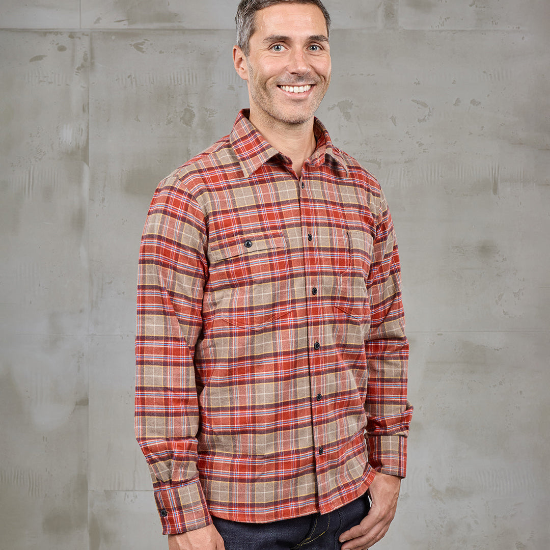 Pike Brothers 1937 Roamer Shirt Merida Red