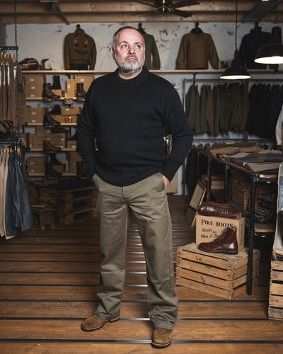 1941 USN Seaman Sweater black