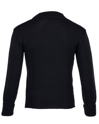 1941 USN Seaman Sweater black - available at Veloce Club