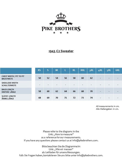 Pikes Brothers 1943 C2 Sweater in Black | Veloce Club