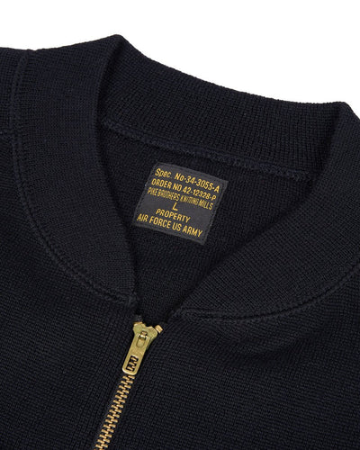 Pikes Brothers 1943 C2 Sweater in Black | Veloce Club
