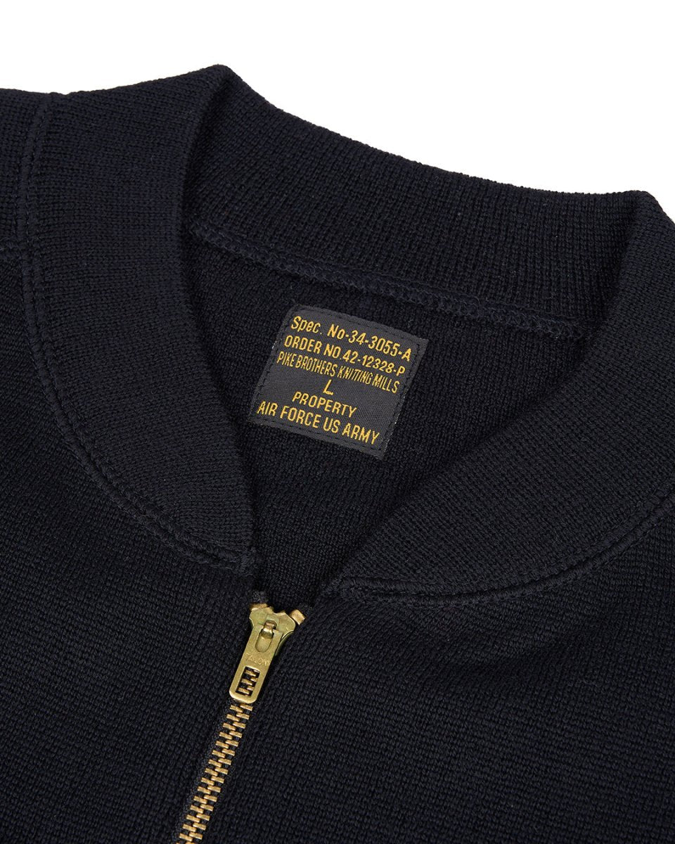 Pikes Brothers 1943 C2 Sweater in Black | Veloce Club