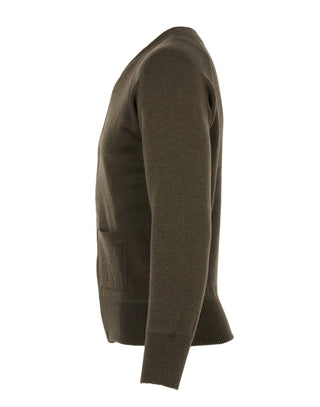 1943 C2 Sweater Olive - available at Veloce Club
