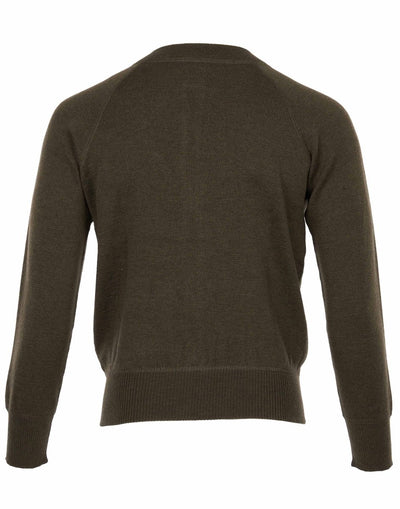 Pikes Brothers 1943 C2 Sweater Olive - available at Veloce Club