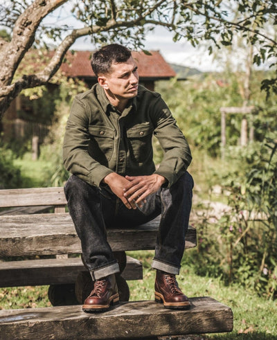 1943 CPO Shirt Moleskin Moss