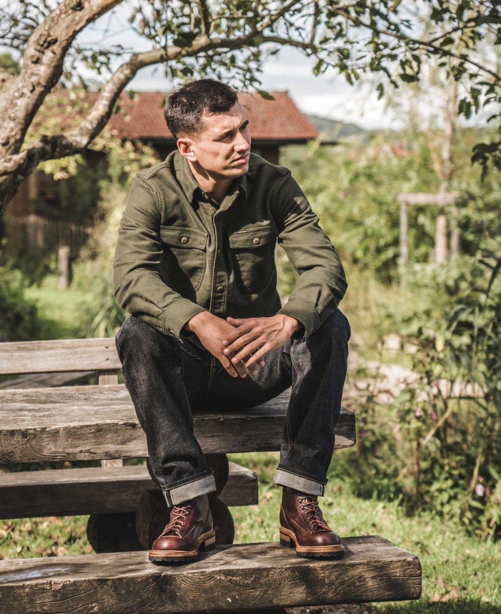 1943 CPO Shirt Moleskin Moss