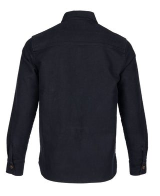 1943 CPO Shirt Moleskin Sulphur Black