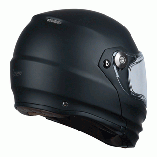 Origine Galaxy flip-front motorcycle helmet in Matt Black | Veloce Club