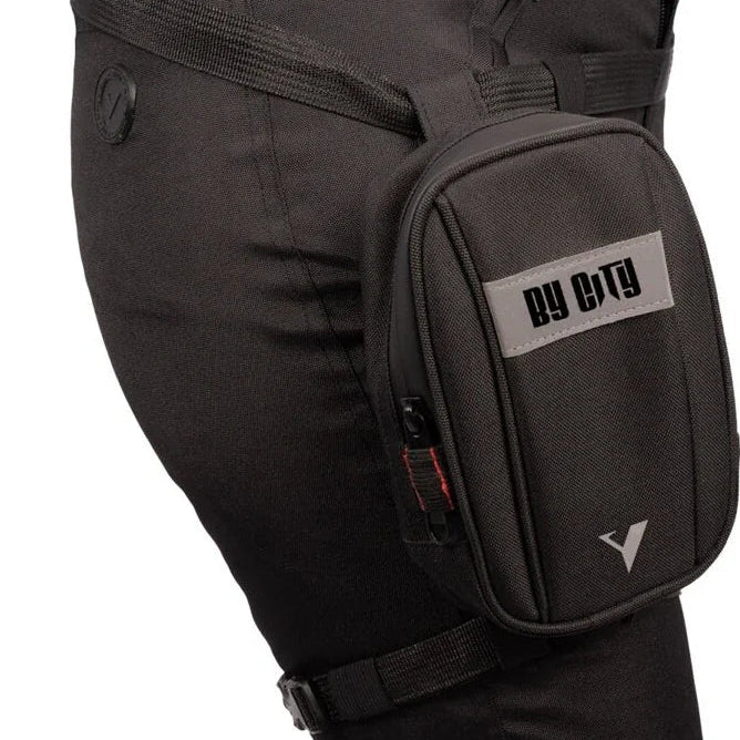 By City Leg bag available at Veloce Club