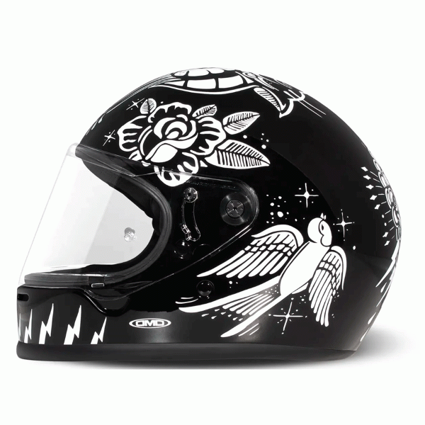 DMD Rivale Panther Full Face Helmet | Veloce Club
