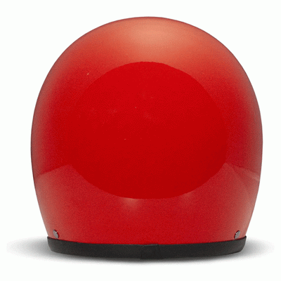 DMD Jet Retro Red Open face Helmet | Veloce Club