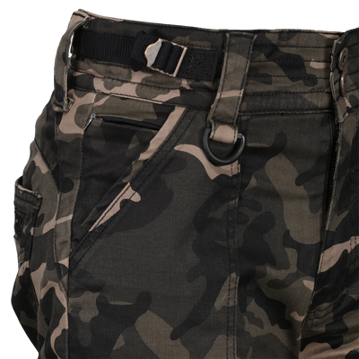 MotoGirl Lara Cargo trousers in Camo