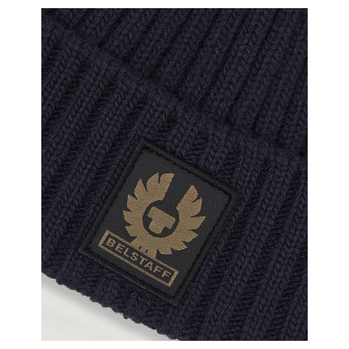 Belstaff Watch Beanie in Black | Veloce Club