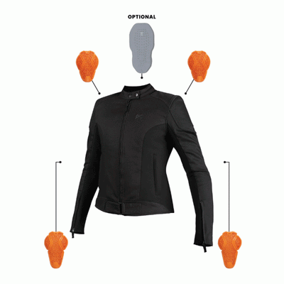 Pando Moto Luna Ladies Motorcycle Jacket | Veloce Club
