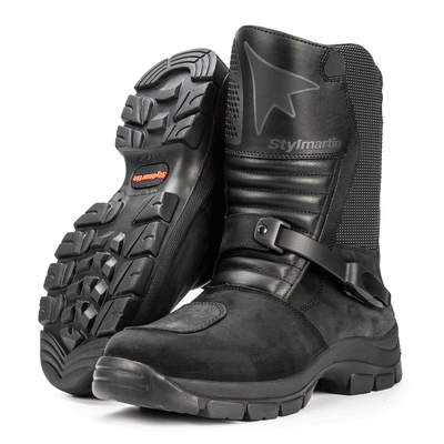 Stylmartin Land Waterproof Boots in Black | Veloce Club