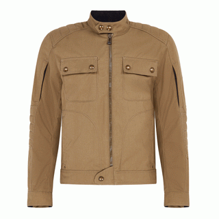Belstaff Roberts Motorcycle Jacket in Olive