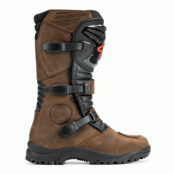 Stylmartin Overlander Waterproof Boot in Brown | Veloce Club