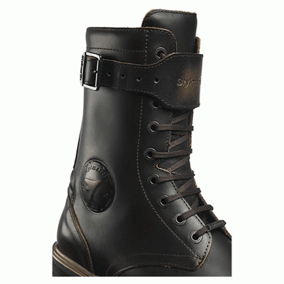 Stylmartin Rocket Waterproof Motorcycle Boots in Brown | Veloce Club