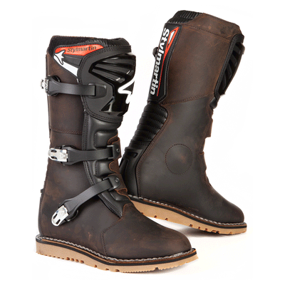 Stylmartin Impact RS Waterproof Trials Boot in Brown | Veloce Club