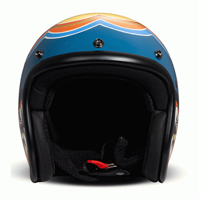 DMD Jet Retro Lollipop Open face Helmet | Veloce Club