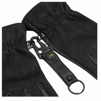 Silk Road Service Motorcycle Gloves in Black | Veloce Club