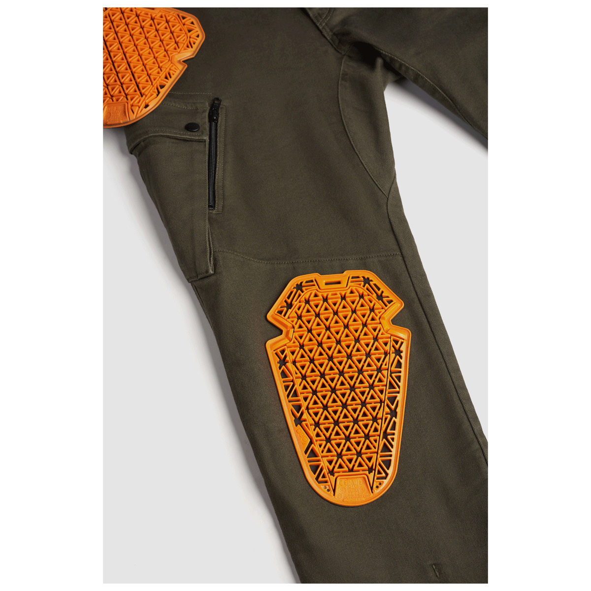 Pando Moto Mark AAA Cargo Pants in Olive | Veloce Club