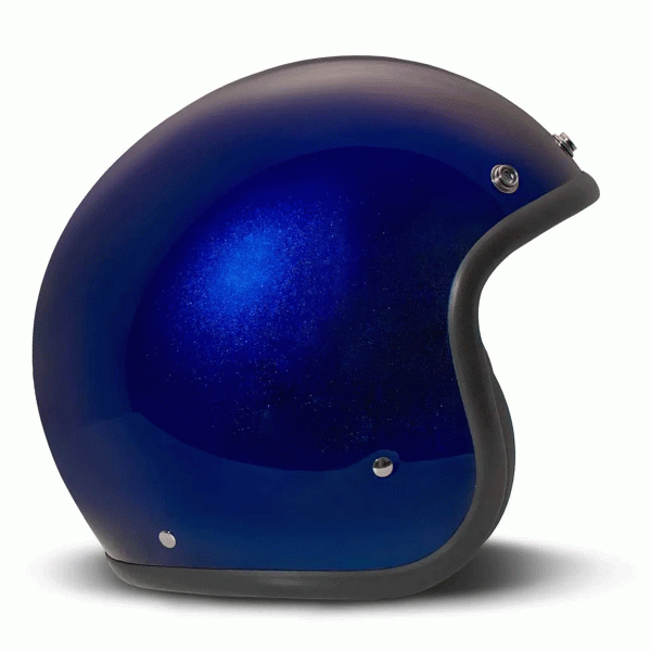 DMD Jet Retro Deep Blue Open face Helmet | Veloce Club