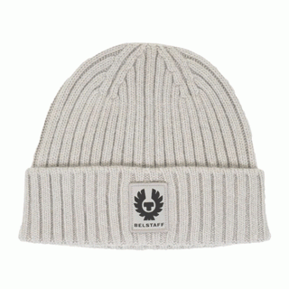Belstaff Watch Beanie in Cement Grey