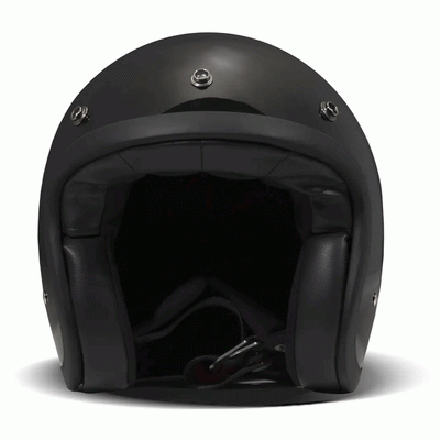 DMD Jet Retro Solid Black Gloss