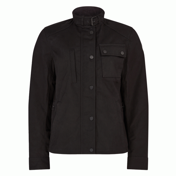Belstaff Kate's Cottage Women's Motorcycle Jacket - Black | Veloce Club