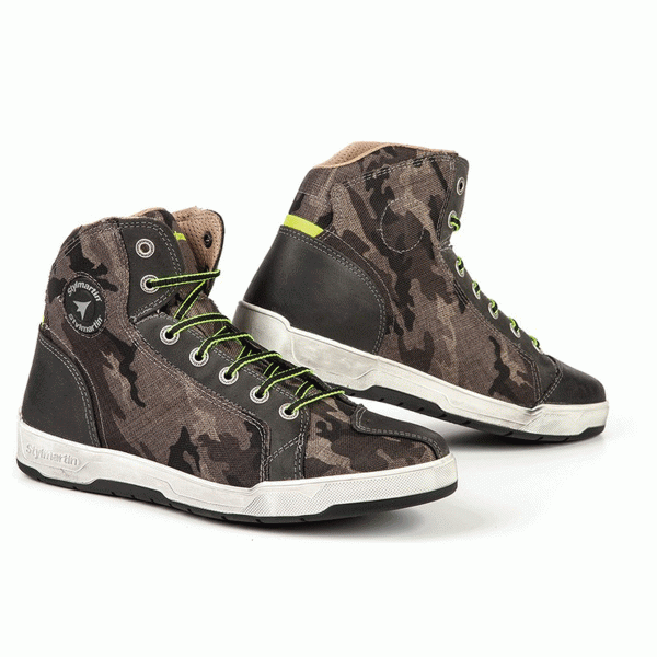 Stylmartin Raptor Evo Waterproof Sneaker in Camo | Veloce Club