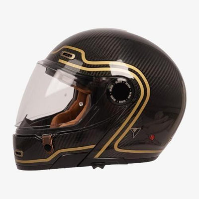 90 Degrees Helmet Gold Carbon | Veloce Club