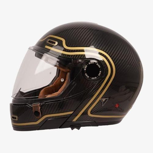 90 Degrees Helmet Gold Carbon | Veloce Club
