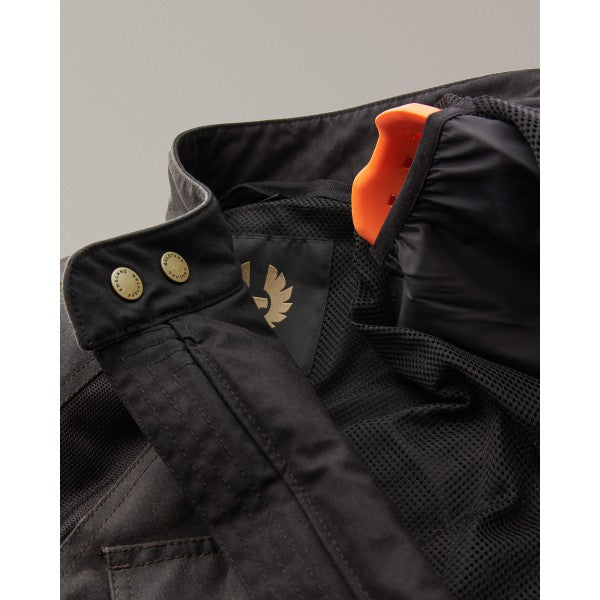 Belstaff Temple Waxed Cotton Motorcycle Jacket Mahogany