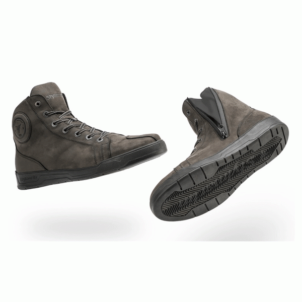Stylmartin Tank Waterproof Motorcycle Sneaker in Ash | Veloce Club