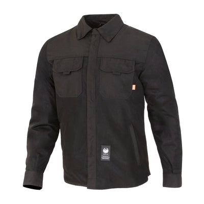 Merlin Aero Mesh Riding Shirt in Black
