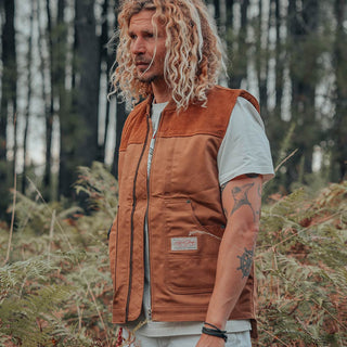 Age of Glory Cabin Vest in Caramel | Veloce Club