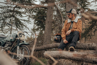 Age of Glory Cockpit Jacket in Caramel
