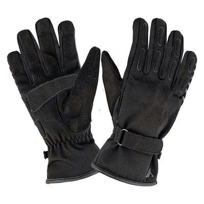 By City Portland II Women's Motorcycle Gloves Black | Veloce Club