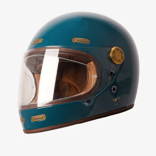By City Roadster III Motorcycle helmet in Blue | Veloce Club