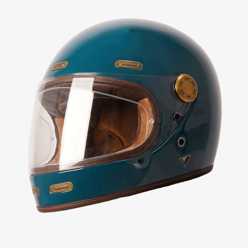 By City Roadster III Motorcycle helmet in Blue | Veloce Club