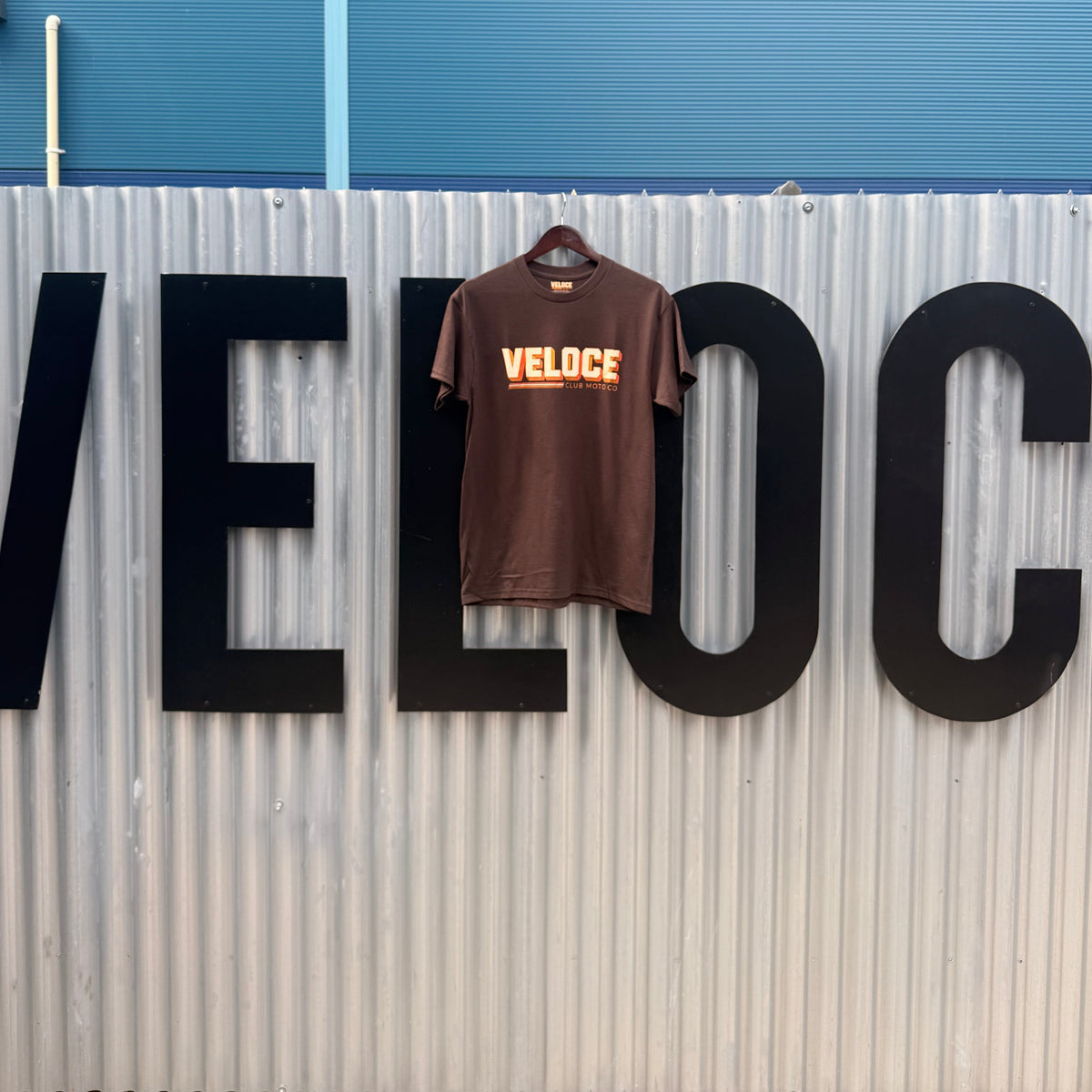 Veloce Club Malibu T-shirt in Brown