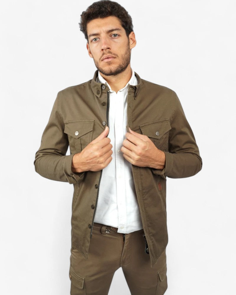 By City SUV II Motorcycle Jacket in Green